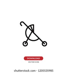 Buggy vector icon