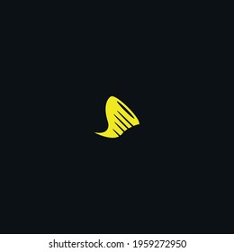 Bugle flat icon. Simple style  music poster design background symbol. Logo design element. T-shirt printing. Vector for sticker.