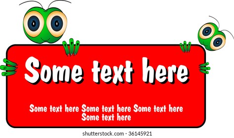 Bugs holding business card