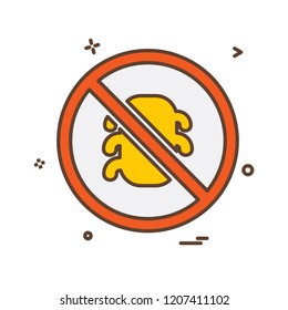 Bugs icon design vector