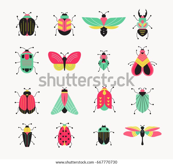 昆虫 昆虫 蝶 ラディブ カブトムシ アワビ トンボのコレクション