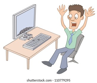  Bugs are jumping from computer