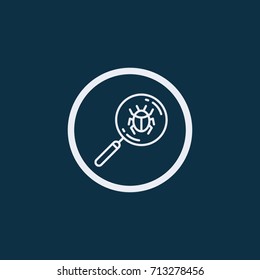 Bugs search icon
