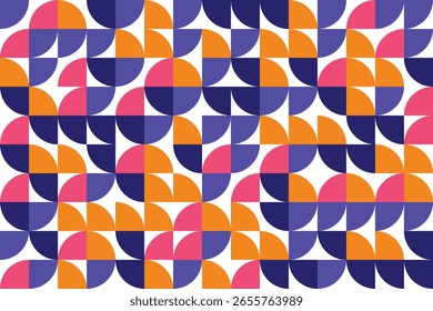 Buhaus Pattern Design Graphic Wallpaper