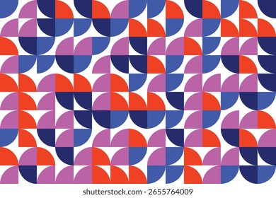 Buhaus padrão design gráfico papel de parede