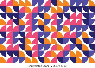 Buhaus Pattern Design Graphic Wallpaper