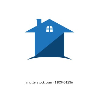 Buiding home logo template