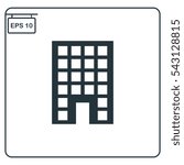 Buiding Icon, Vector