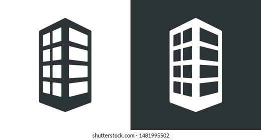 Buiding Illustration Symbol Icon Vector