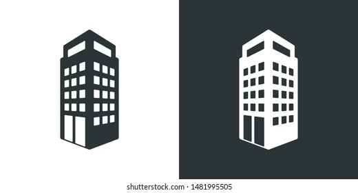 Buiding Illustration Symbol Icon Vector