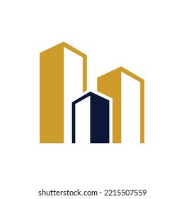 Buidling logo design. Abstract building logo design