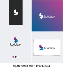 Build Box Logo Design Template For 