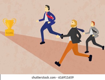To build a career (be rich, achieve your dreams/goal/financial freedom) could look like a long distance race, there someone win, someone lose or even fall away