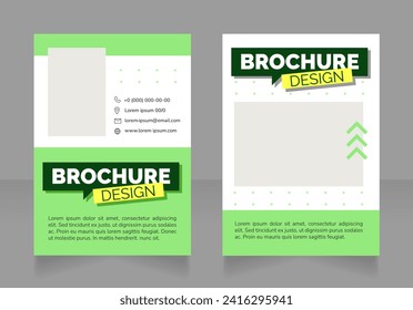 Build career in military benefits blank brochure design. Template set with copy space for text. Premade corporate reports collection. Editable 2 paper pages. Rubik Black, Regular, Light fonts used