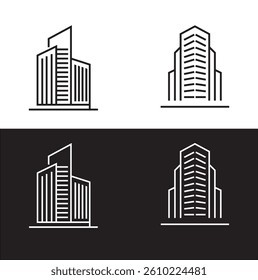 Build company concept logo design