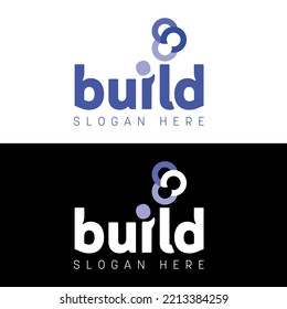 build construction creative corporate brand logo