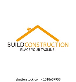 Build Construction Logo Template Stock Vector (Royalty Free) 1318657958 ...