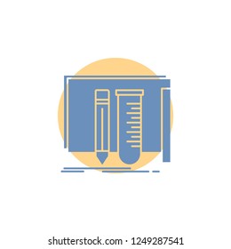 build, equipment, fab, lab, tools Glyph Icon.