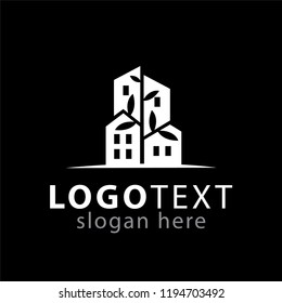 Build Green Logo Vector