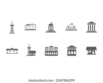 Build Icon Design Element Set