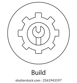 Build Icon, Mastering the Art of Construction and Design, Building the Future Innovative Techniques and Sustainable Solutions Icons