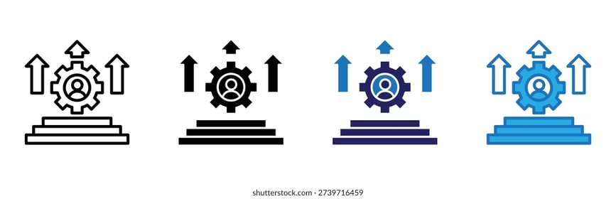 Build Icon Multi Style Vector Illustration