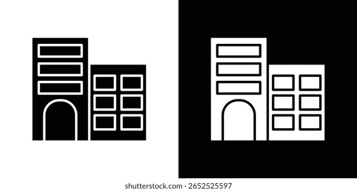 Build icon symbol collection. Flat vector stock illustration.