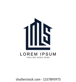 build initial L S M logo template