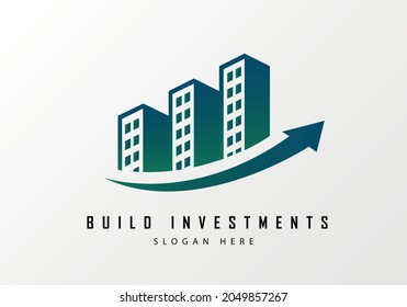 Build Investments Simple Logo for Business
