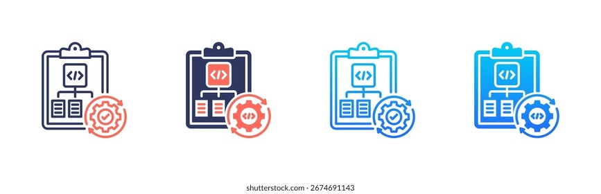 Construir paquete de iconos de trabajo en varios estilos