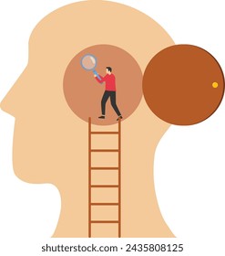 build a ladder to success, try business people to build a ladder to success with their failures. challenge and ambition to never give up, learn to fail as a road concept to achieve goals.