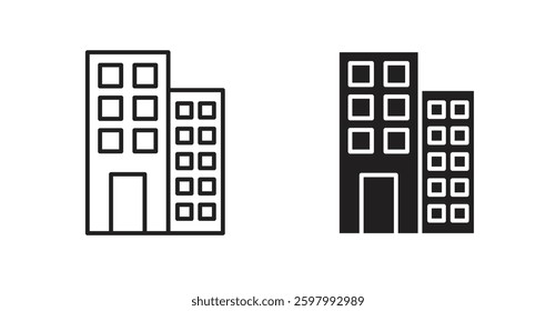 Build line icon vector set.