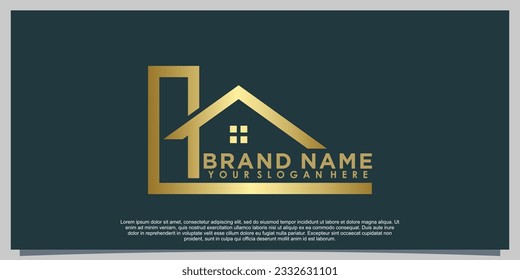 diseño de logotipo de compilación con formato de concepto