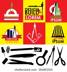 Build logo, design elements