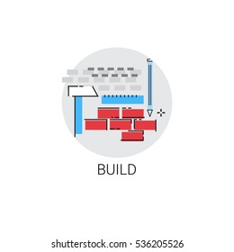 Build New Idea Inspiration Creative Process Icon Vector Illustration