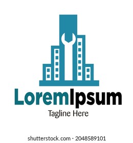Build and repair logo design template