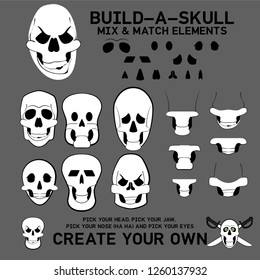 Build A Skull Mix & Match To Make Your Own