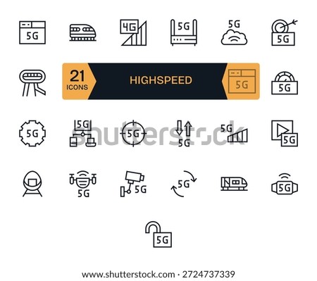 Build trustworthy UIs with 25 Regular Line icons tied to HighSpeed, following best practices.