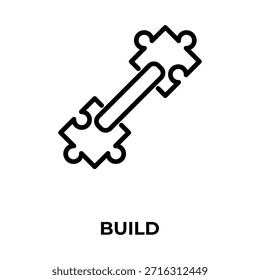 Construir Vector, Icono O Logotipo Ilustración De Símbolo Aislado