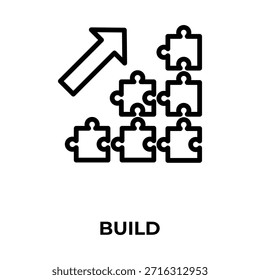 Construir Vector, Icono O Logotipo Ilustración De Símbolo Aislado