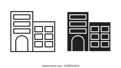 Build vector line icon illustration collection.