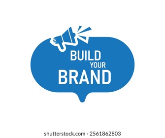 build your brand text information sign