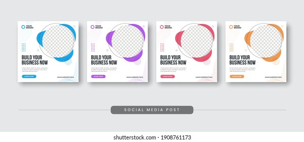 Build Your Business Now Social Media Post Template