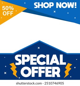 Build your creativity with special blue social media frames! Create stunning content with passion and joy.