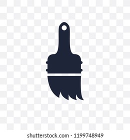 builder Brush transparent icon. builder Brush symbol design from Construction collection. Simple element vector illustration on transparent background.
