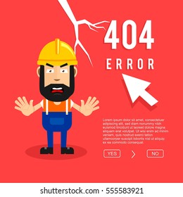 Builder Character Describe Error 404 on Computer