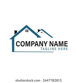 construtor, empreiteiro, mínimo, hipoteca, arranha-céu, residência, exterior, agência, silhueta, habitação, indústria, minimalista, estrutura, cidade, luxo, branding, ideia, arquiteto, marca Logo Design