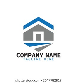 construtor, empreiteiro, mínimo, hipoteca, arranha-céu, residência, exterior, agência, silhueta, habitação, indústria, minimalista, estrutura, cidade, luxo, branding, ideia, arquiteto, marca Logo Design