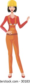builder girl