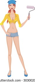 Builder girl